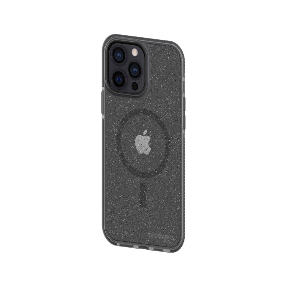 Prodigee Superstar Smoke + Mag | Apple Iphone 13 Pro Case | Sparkle Glitter |Drop Tested |Wireless Charging Compatible| Shockproof | 6.1 Inch - 810023952565