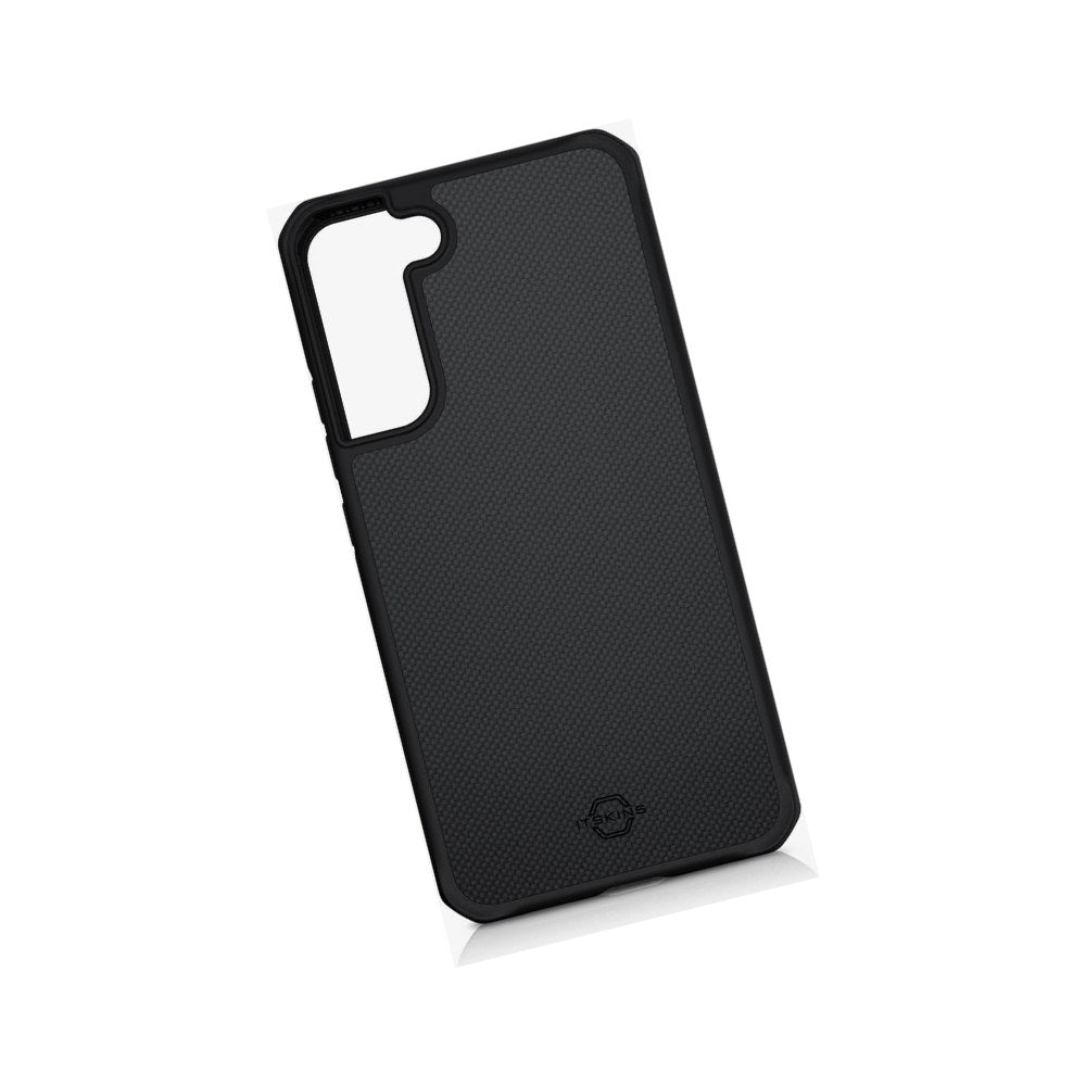 Itskins Hybrid Ballistic Protective Phone Case Compatible With Galaxy S22+ 5g, Slim Hybrid Case, Anti-Slip, Heavy Duty Shockproof Cover, Military Phone Case | Black - 888842913807