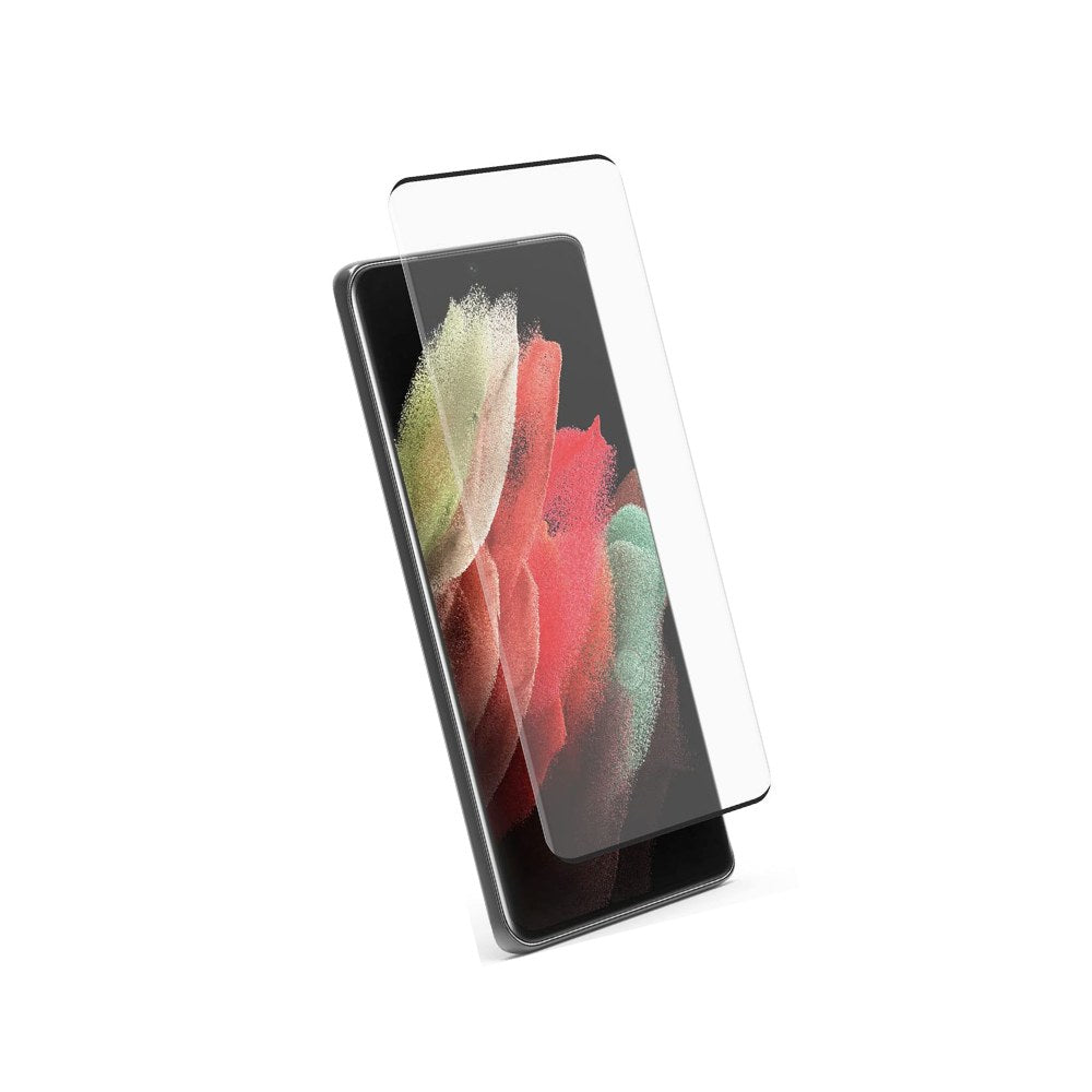 Puregear Maximum Clarity Hd Tempered Glass Screen Protector For Samsung Galaxy S21 Ultra 5g, Touch + Precision, Case Friendly Fit, Lifetime Replacement (Self Alignment Installation Tray Included) - 810032994068