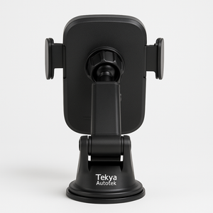 Tekya Autotek Wireless Qi Charging 3-N-1 Mount - Black