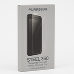 Puregear Steel 360 Tempered Glass W/Perfect Alignment Tray + Pure Pledge Program For Apple Iphone 8/7/6s/6