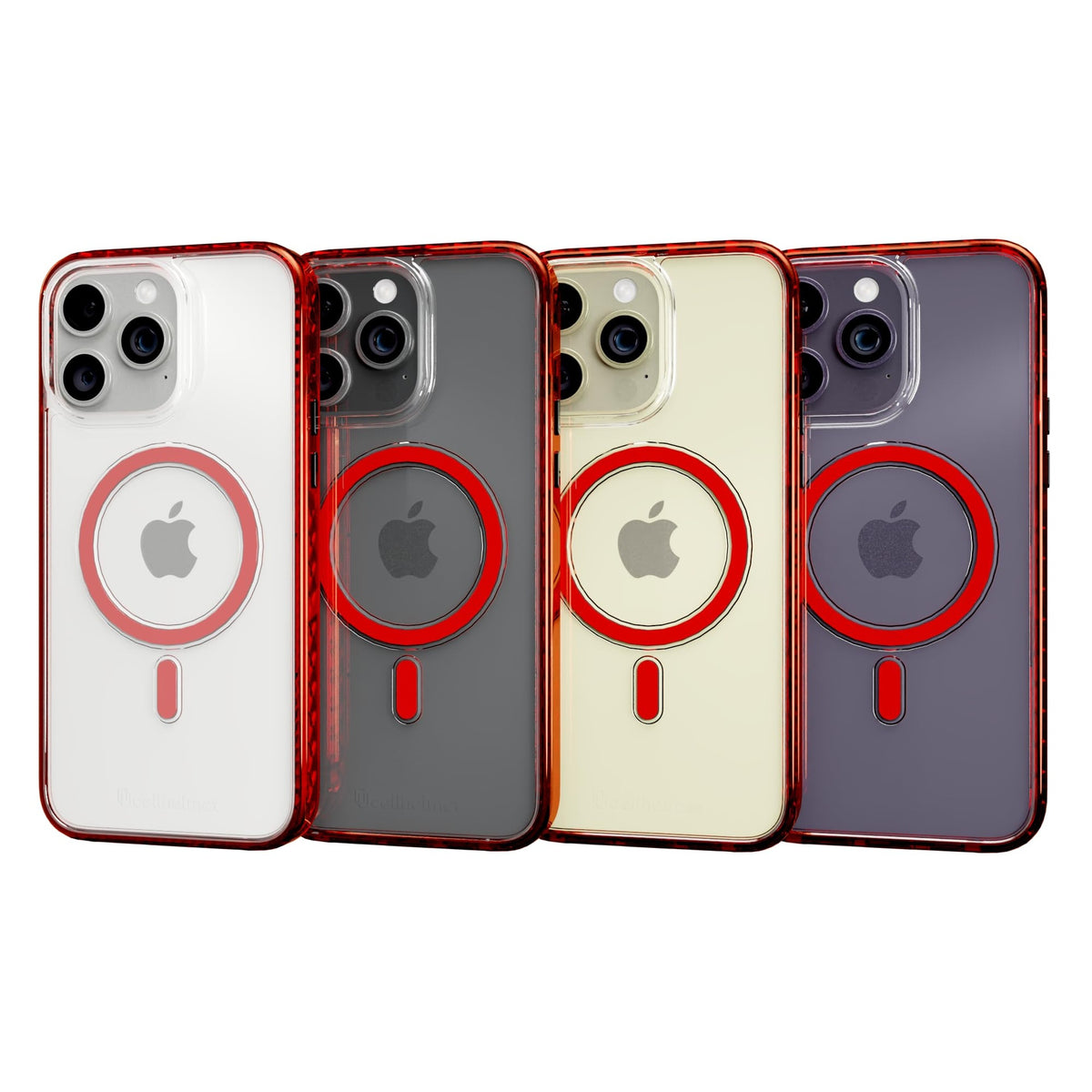Cellhelmet Apple Iphone 14 Pro Max Magnitude Case 2022 Shock & Drop Proof Durable In Turbo Red - 810061247562