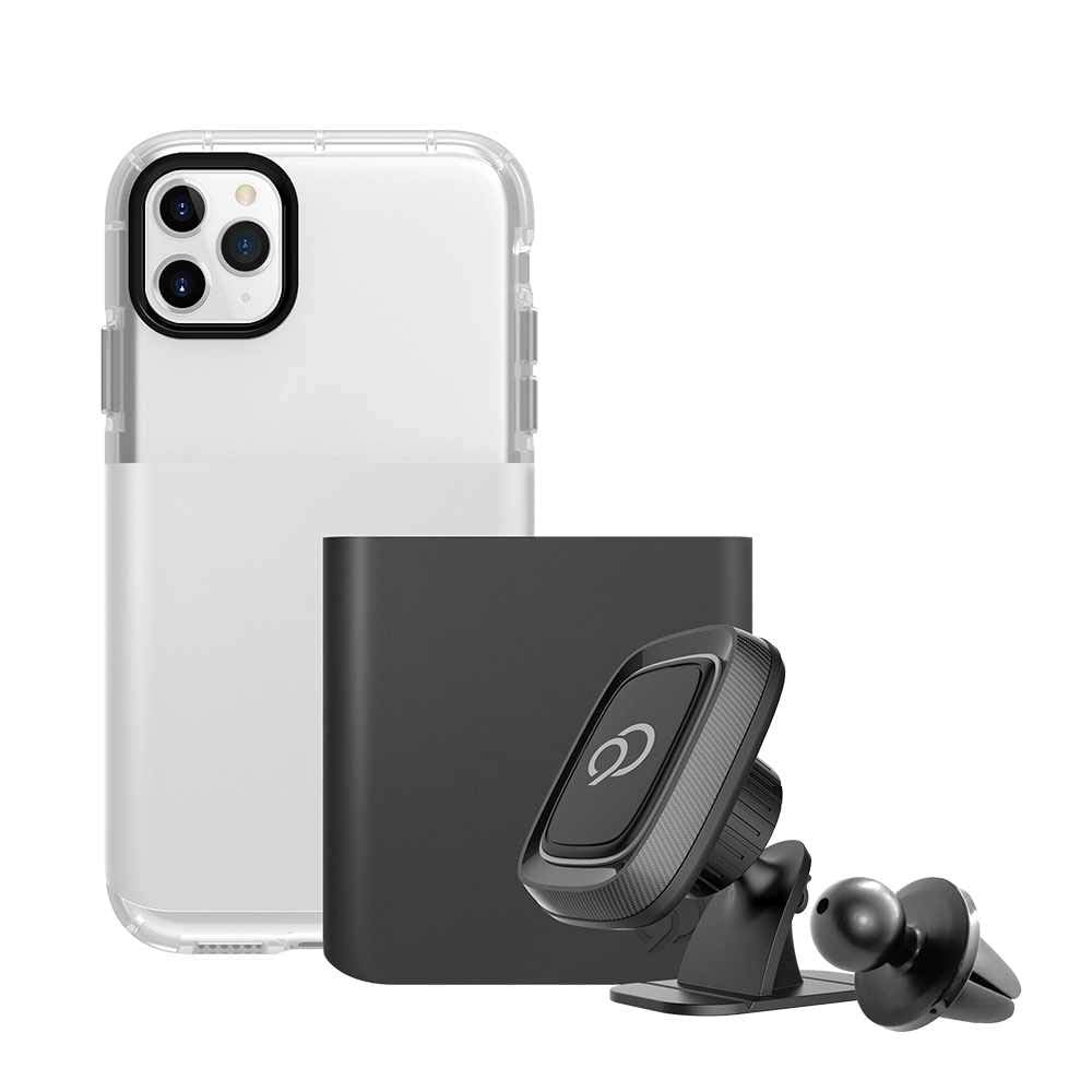 Nimbus9 Ghost 2 Pro Case Gunmetal Gray/Pure White For Iphone 11 Pro Cases - 811433034988