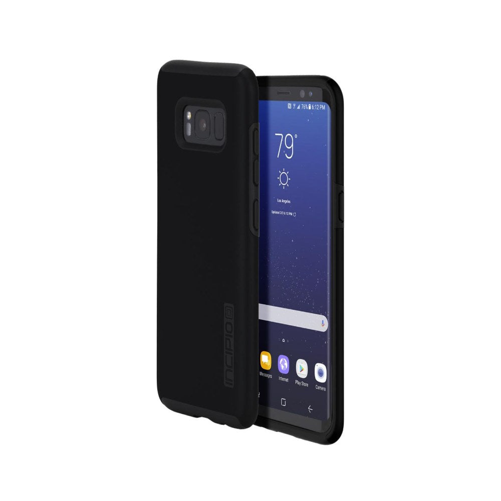 Incipio Dualpro Case For Samsung Galaxy S8+ - Black/Black - 191058013033