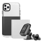 Nimbus9 Ghost 2 Pro Case Gunmetal Gray/Pure White For Iphone 11 Pro Cases - 811433034988