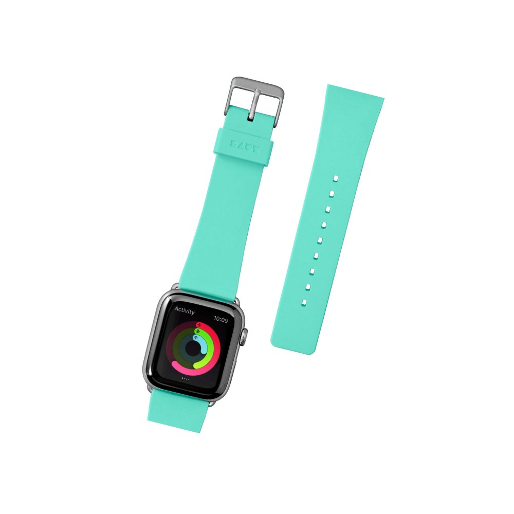Laut - Huex Pastels Watch Strap Compatible With Apple Watch Series 1/2/3/4/5 (38mm / 40mm • Spearmint) - 4895206913423