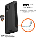 Urban Armor Gear Uag Designed For Samsung Galaxy A42 5g (Sm-A426) Case Scout Rugged Sleek Shockproof Lightweight Military Drop Tested Protective Cover, Black - 810070360108