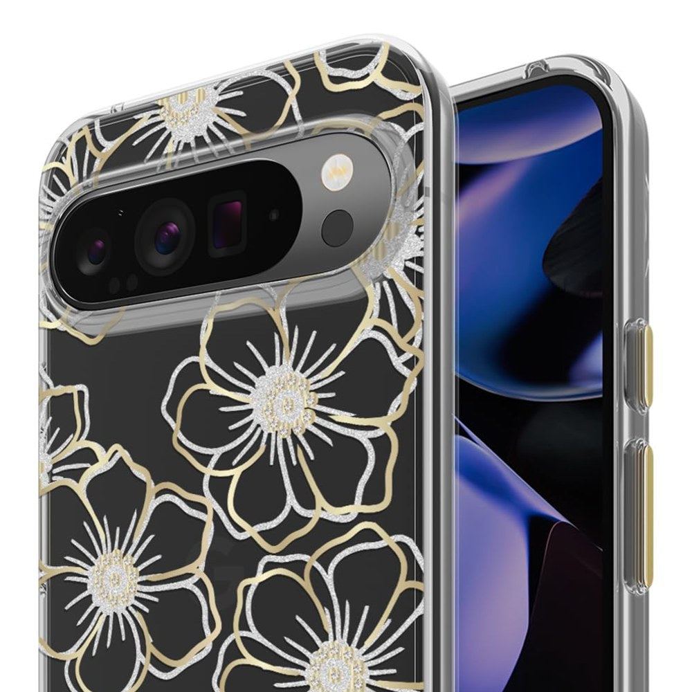 Case Mate Google Pixel 9 Pro XL Floral Gems Wireless Charging Shockproof Case