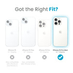 Speck Clear Iphone 15 Pro Max Case - Slim, Drop Protection - Scratch Resistant, Anti-Yellowing, 6.7 Inch Phone Case - Gemshell Clear - 840168536023