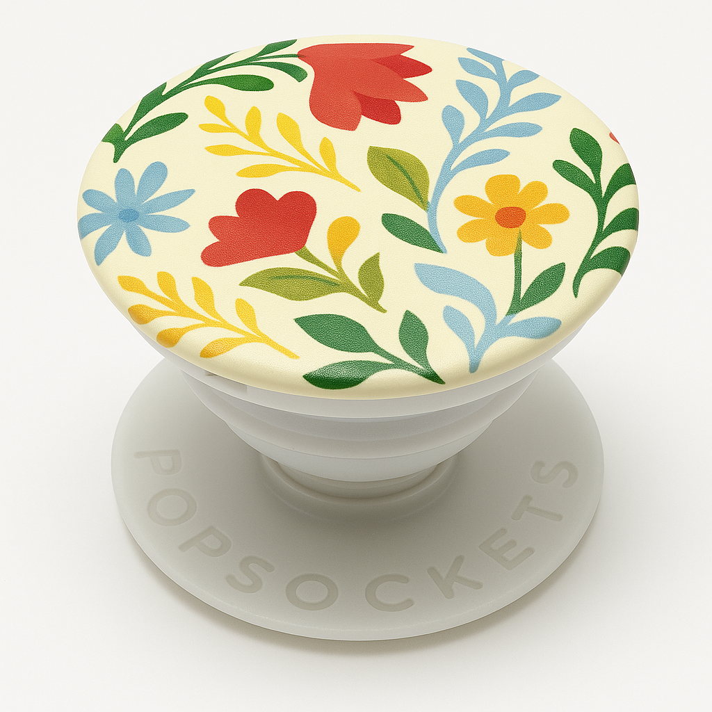 PopSockets Swappable Wallflower Paper Phone Grip Accessory For Smartphones