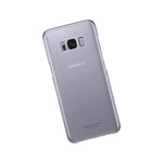 Samsung Galaxy S8 Clear Protective Cover, Orchid Grey - 598660