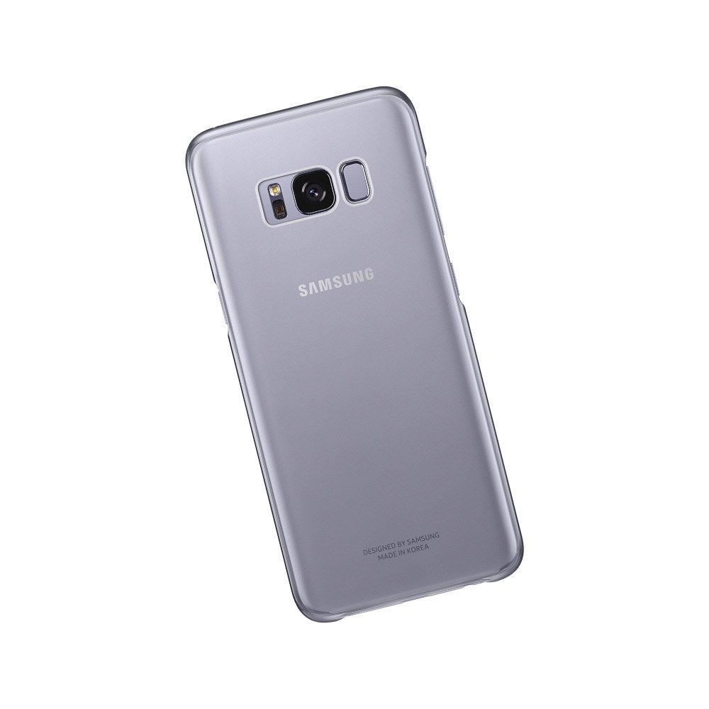 Samsung Galaxy S8 Clear Protective Cover, Orchid Grey - 598660