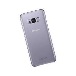 Samsung Galaxy S8 Clear Protective Cover, Orchid Grey - 598660