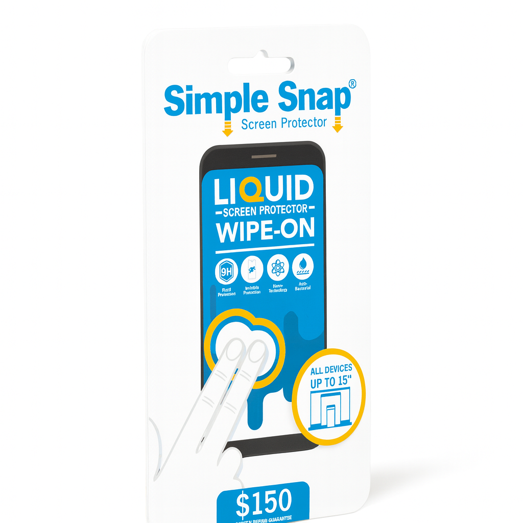 Simple Snap Liquid Screen Protector - 814238024239