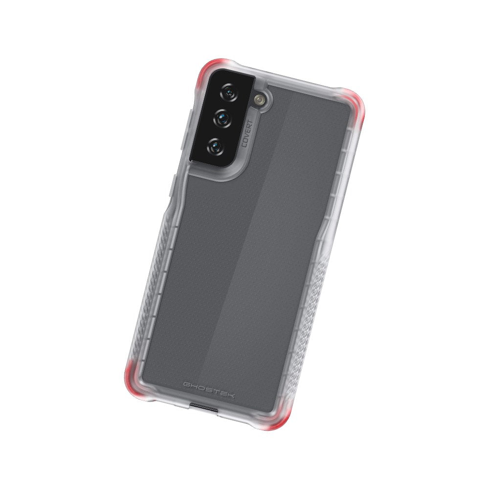 Ghostek Covert Samsung Galaxy S21 Plus Case Clear Protective Phone Cover With Durable Slim Design Bumper Grip Protection Supports Wireless Charging Designed For 2021 S21 + 5g (6.7inch) (Clear) - 811663038732