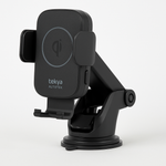 Tekya Autotek Wireless Qi Charging 3-N-1 Mount - Black