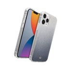 Laut - Ombre Sparkle Case Compatible With Iphone 12 / Iphone 12 Pro | Glitter Gradient Effect | 4ft./1.2m Impact Protection | Crystal Clear Frame • Black - 4895206918268