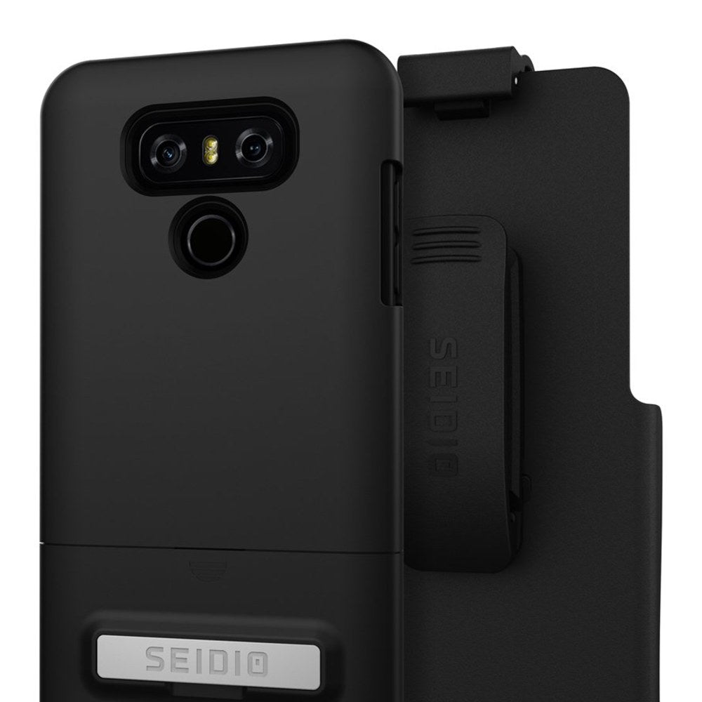 Seidio Surface Combo Case For Lg G6 - Black/Black - 849718020104
