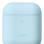 Laut - Huex Pastels For Airpods 2 And 1 Charging Case | Silky Rubber Finish | Ultra Lightweight | Front Led Visible (Baby Blue) - 4895206913096