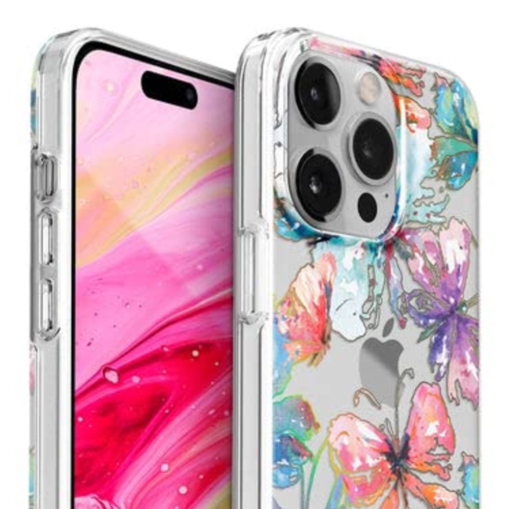 Laut - Crystal Palette Case Compatible With Iphone 14 Pro (6.1") - Butterfly - 4895206929691