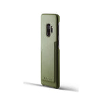 Mujjo Full Leather Wallet Case For Samsung Galaxy S9 With Card Holder (Olive) - 8718546171741
