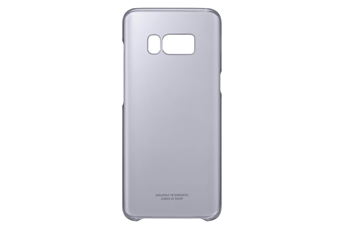 Samsung Galaxy S8 Clear Protective Cover, Orchid Grey - 598660