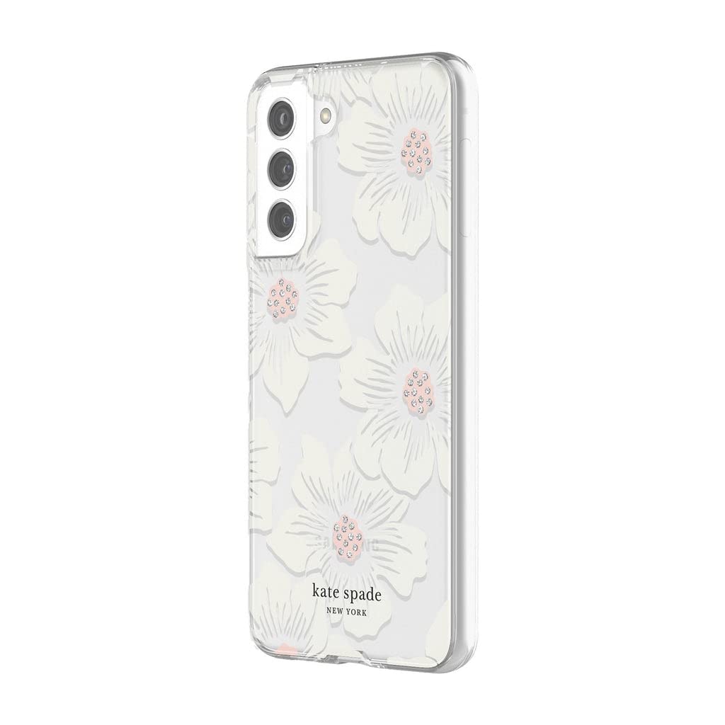 Kate Spade Protective Hardshell Case For Galaxy S21 Fe 5g - Hollyhock Floral - 191058144225