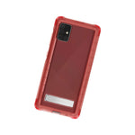 Ghostek Covert Galaxy A51 Case Clear With Kickstand Super Slim Fit Shockproof Design With Scratch Resistant Back And Anti Slip Hand Grip Wireless Charging Compatible 2020 Galaxy A51 (6.5 Inch) - Pink - 811663036530