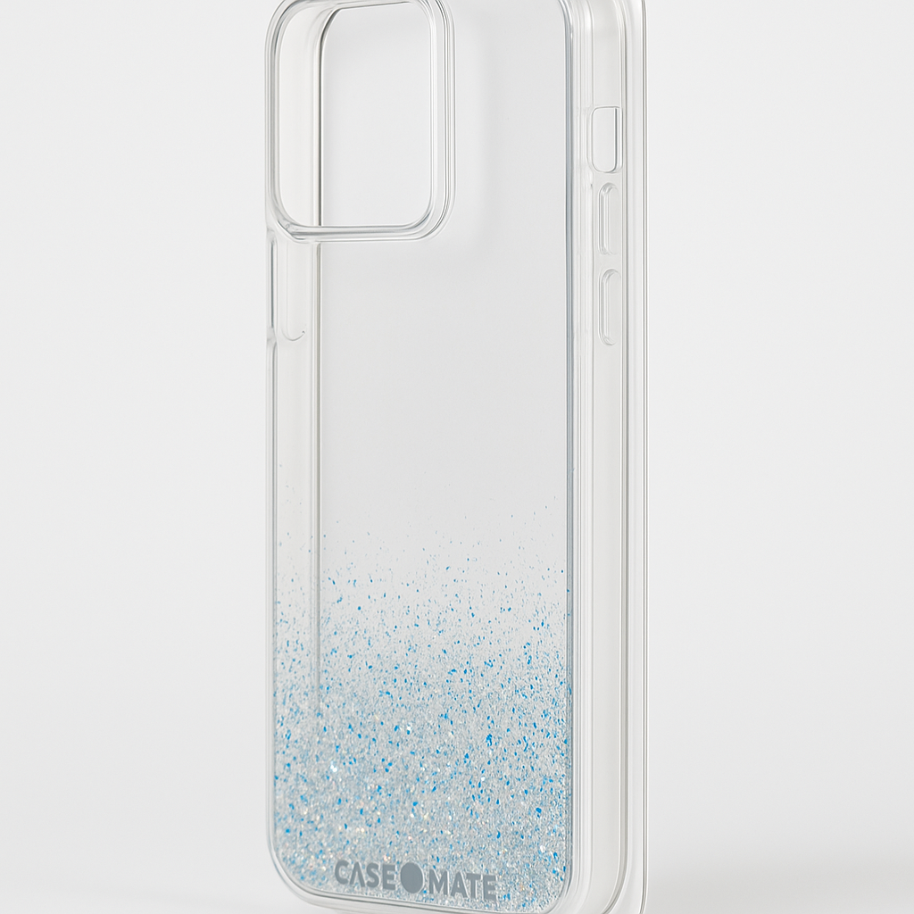 CaseMate iPhone 13 Pro Max Case Twinkle Ombre Stardust Slim Shield