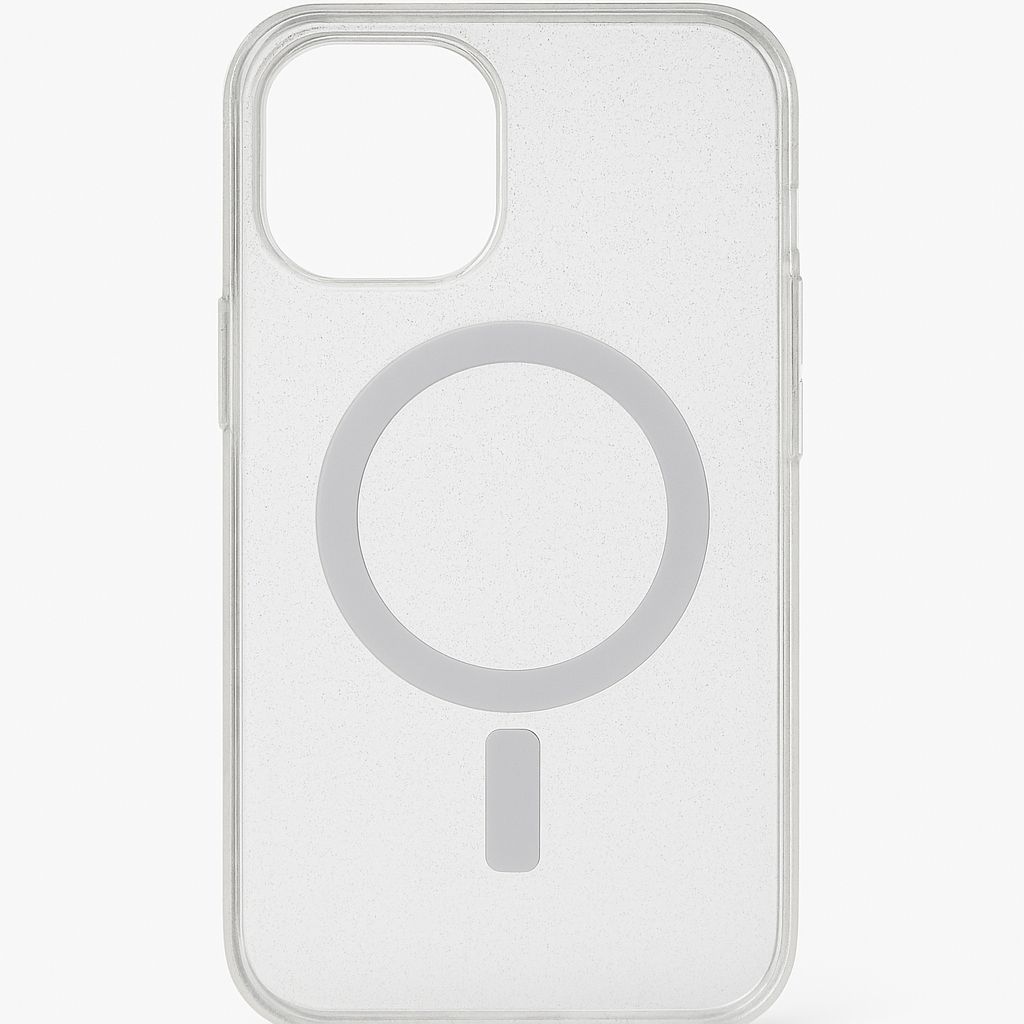 Otterbox Iphone 15, Iphone 14, And Iphone 13 Symmetry Series Clear Case - Stardust (Clear/Silver), Snaps To Magsafe, Ultra-Sleek, Raised Edges Protect Camera & Screen - 840304734917