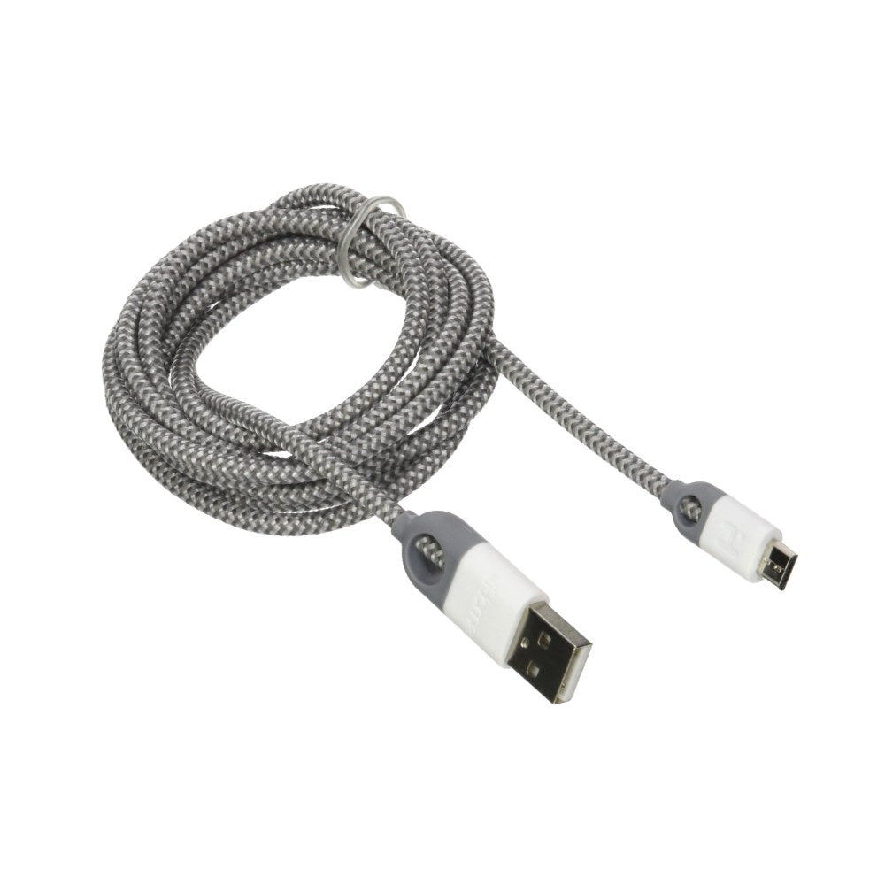 Ihome Micro Usb Cable For Universal/Smartphones - White - 812350101272