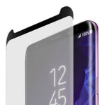 Puregear Samsung Galaxy S9 Hd Clear Curved Glass Screen Protector With Top/Bottom Black Border And Self Alignment Tray, Touch Sensitive, Case Friendly - 818719023469
