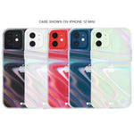 Case-Mate - Soap Bubble - Case For Iphone 12 Mini (5g) - 10 Ft Drop Protection - 5.4 Inch- Iridescent Swirl - 846127196499