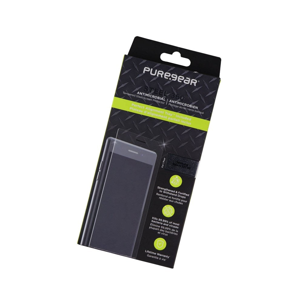Puregear Steel 360 Series Tempered Glass For Samsung Galaxy S21 5g - Clear - 810032994013
