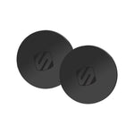 Scosche Mprndrk-Sp Magicmount Replacement Metal Plate Kit For Phone, Metal Plates For Magnetic Mount Cell Phone Holder For Car, Universal With All Devices And Phone Case, Black - Round - 214931
