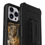 Otterbox Defender Pro Series Screenless Edition Case And Holster For Iphone 14 Pro Max (Only) (Black) - 840262383288