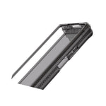 Itskins Hybrid R Clear Case Galaxy Z Fold4 5G Smoke Transparent