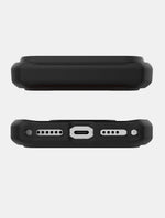 Itskins Hybrid R // Folio Protective Phone Case For Iphone 17 Pro Max, Hybrid Case With Card Holder, Anti-Slip, Heavy Duty Shockproof Cover, Military Phone Case - Black - 810176650547
