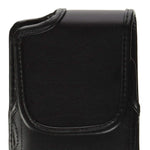 Sonim Oem Genuine Leather Made In Usa For Sonim Xp8 Pouch With Metal Clip, Compatible With Xp8 Black - 096962273583
