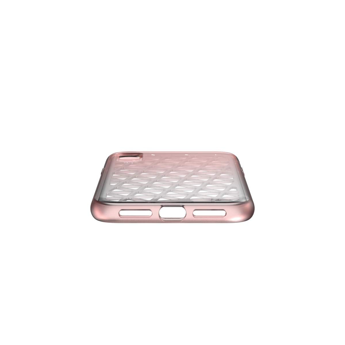 Apple Iphone Xs Max (6.5 Inches) 8ft Impact Protection, Dual Layer, Scratch Resistant And Wireless Charging Compatible Arq1 Atrium Case - Rose Gold - 726679365300