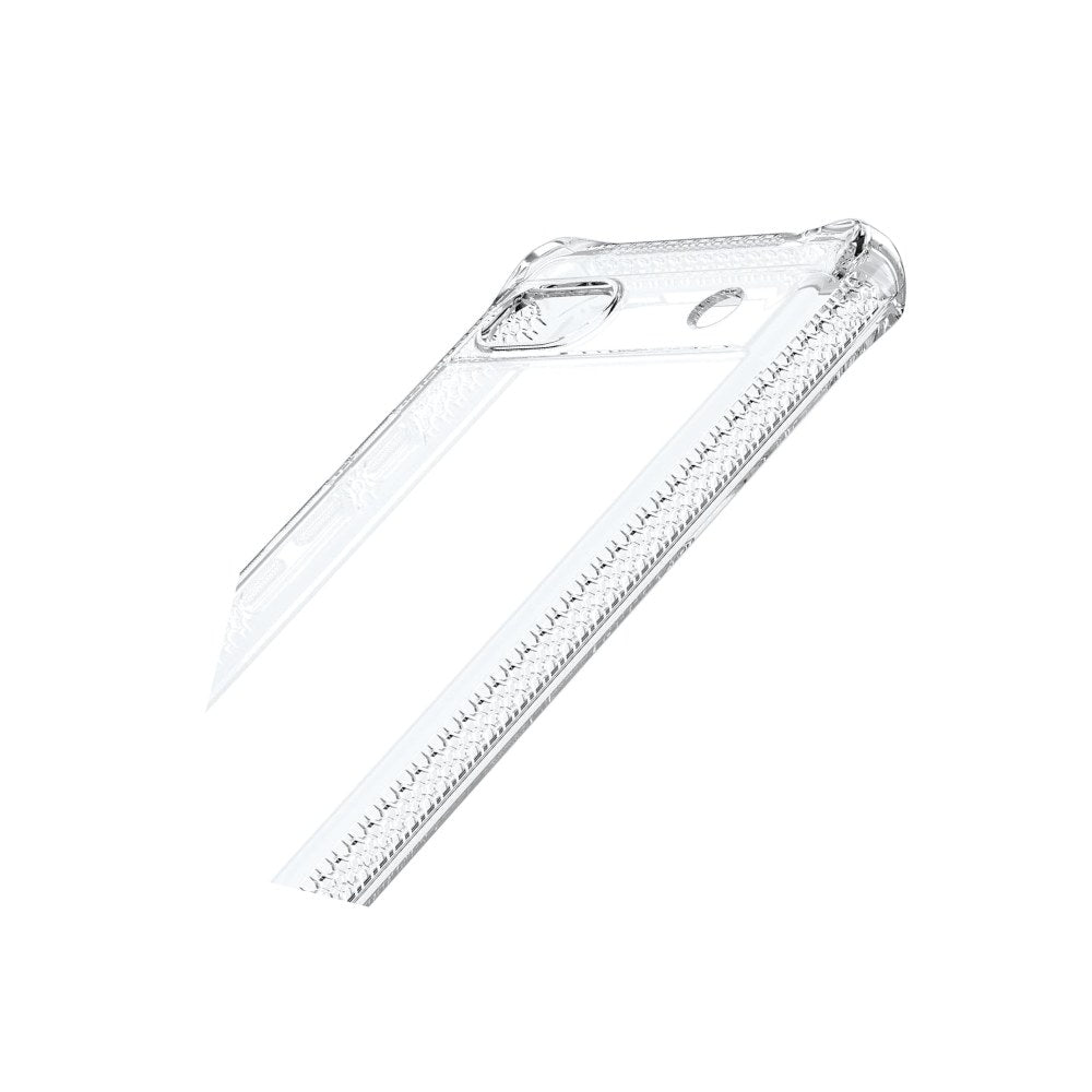 Itskins Spectrum // Clear Compatible With Google Pixel 6a, Protective Phone Case, Slim Hybrid Case, Anti-Yellowing, And Heavy Duty Shockproof Cover, Military Phone Case - Transparent - 888842826022