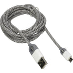 Ihome Micro Usb Cable For Universal/Smartphones - White - 812350101272