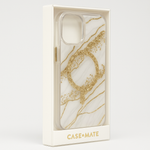 Case Mate iPhone 16 Plus MagSafe Marble Case With 12 Foot Drop Karat Granite