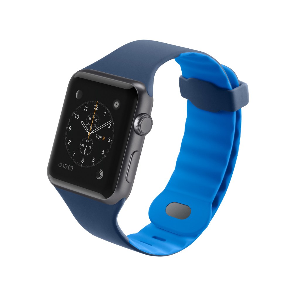 Belkin F8w729btc02 Sport Band For Apple Watch Series 4, 3, 2, 1, /40 Mm, Blue, 38 Mm Pack - 745883723690