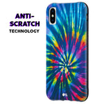 Case-Mate - Iphone Xs Max Case - Tie Dye - Opaque Color Design - Iphone 6.5" - Diy Rainbow - 846127188548