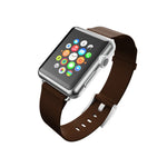 Incipio Apple Watch 38mm Premium Leather Watchband - Espresso - 840076142170