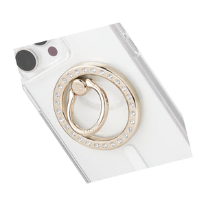 Kate Spade New York Magnetic Phone Ring Grip With Stand - Removable And Collapsible - Set In Stone - 840171736045
