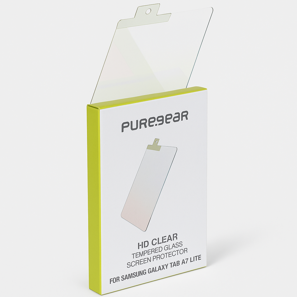 Puregear Hd Clear Tempered Glass Screen Protector For Samsung Galaxy Tab A7 Lite