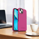 OtterBox Symmetry Antimicrobial Case For Apple iPhone 13 Renaissance Pink