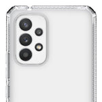 Itskins Spectrum // Clear Protective Phone Case Compatible With Samsung Galaxy A53 5g (Usa Ver), Slim Hybrid Case, Anti-Yellowing, And Heavy Duty Shockproof Cover, Military Phone Case - Transparent - 888842971548